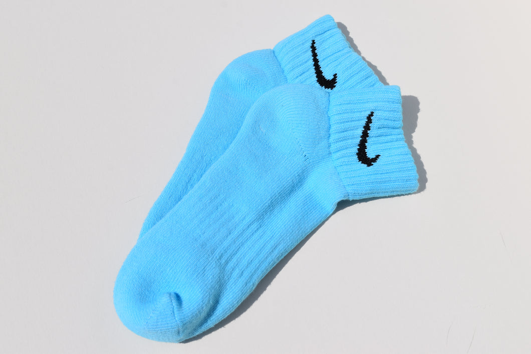 Aqua Nike Ankle Socks